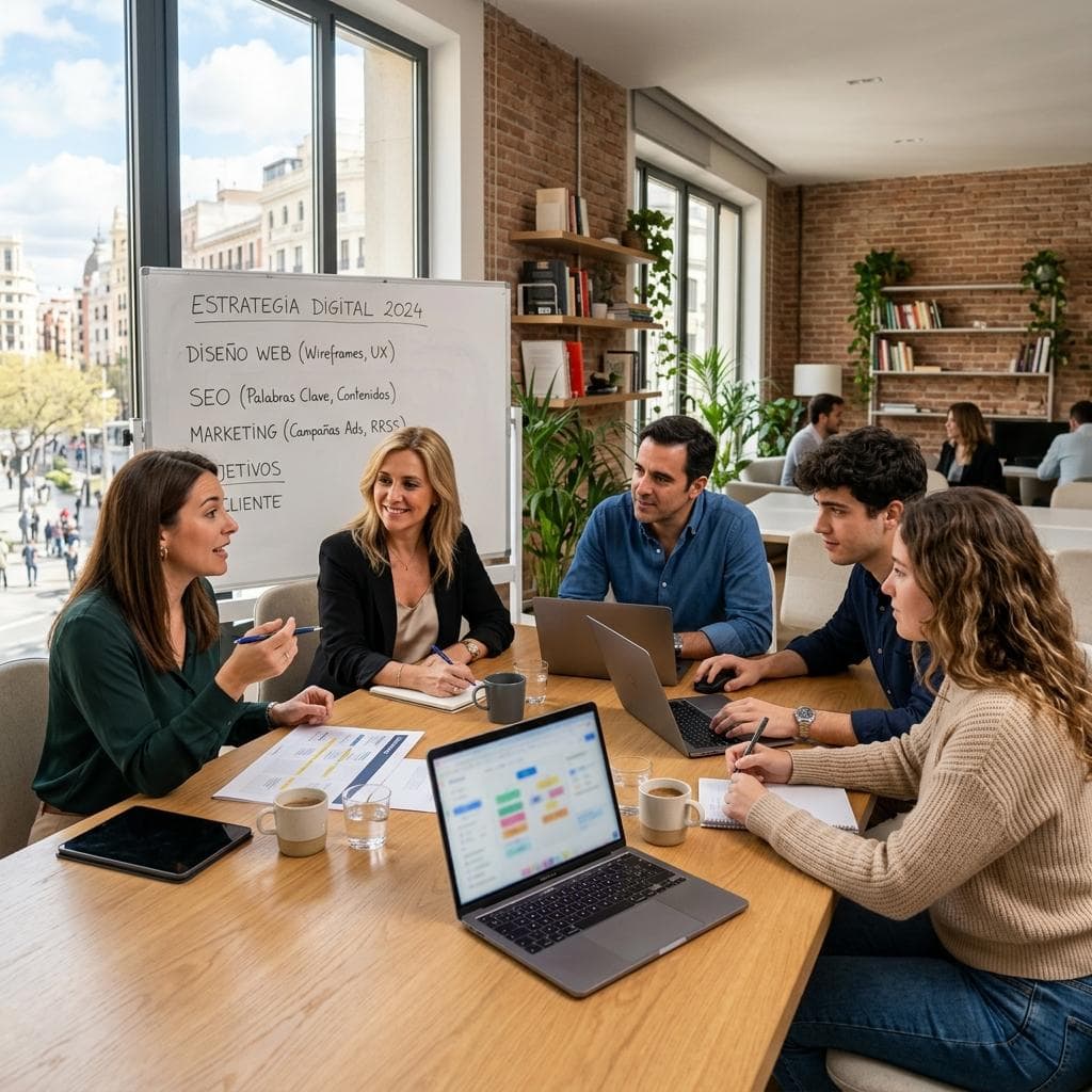Equipo de B2B ACTIVA asesorando a un cliente